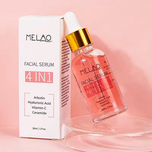 ✨ AMS Éclat Suprême – Sérum Visage 4 en 1 Vitamine C, Acide Hyaluronique & Plus | Hydratation & Glow Instantané ✨