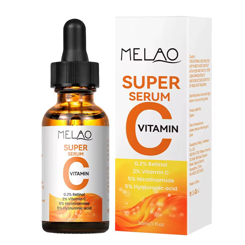 ✨ AMS Éclat Suprême – Sérum Visage 4 en 1 Vitamine C, Acide Hyaluronique & Plus | Hydratation & Glow Instantané ✨
