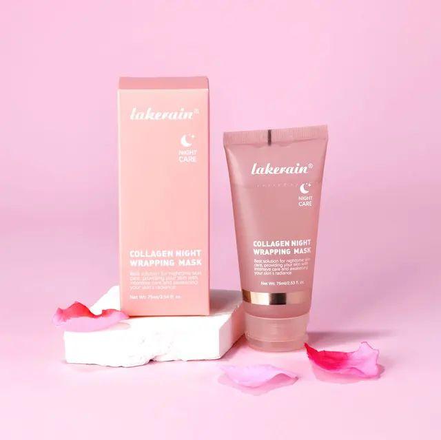 AMS Luminous Peel – Collagène Hydrolysé Coréen • Soin de Nuit Éclat Luxe