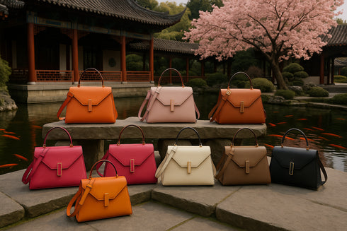 Collection dans jardin impérial chinois