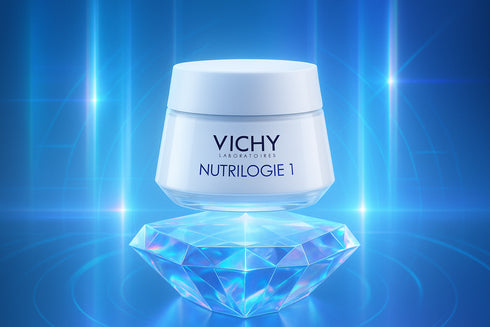 Vichy Nutrilogie 1 diamant luxe - crème précieuse vitamine E soin visage premium éclat