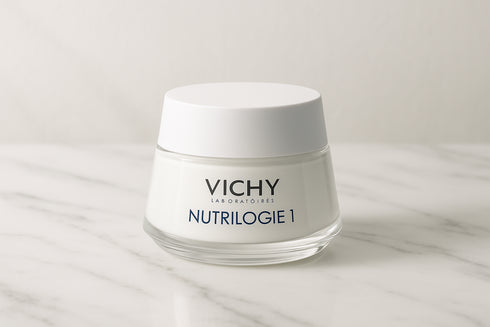 Vichy Nutrilogie 1 vitamine E peaux sèches - crème hydratante texture légère absorption rapide