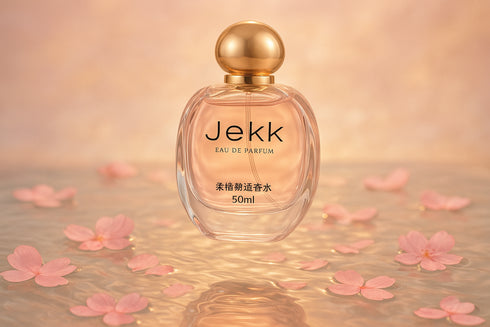 Parfum JeKK romantique fleurs roses eau reflets - eau de parfum féminin doux romantique délicat
