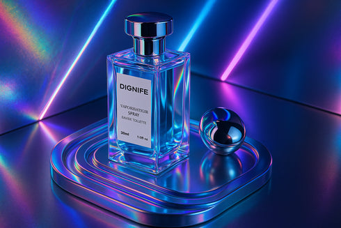 Photo 10 - Style futuriste holographique