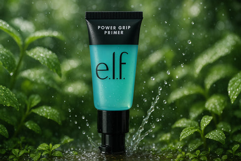 Power Grip Primer Bleu Ciel dans jardin humide