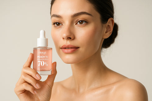 Publicité beauté avec modÚle - Hoygi