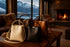 Sacs dans un chalet de ski de luxe Ă Queenstown
