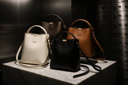 Sacs dans un coffre-fort de banque suisse