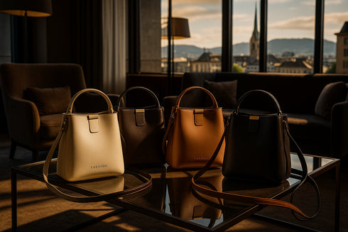 Sacs dans un hĂŽtel de luxe suisse