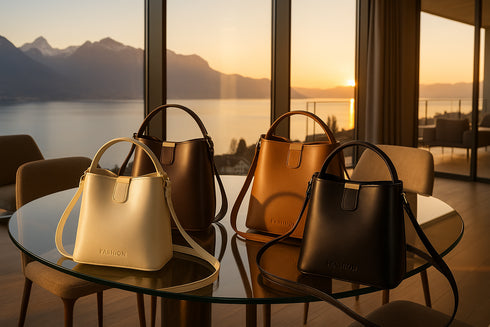 Sacs dans un penthouse suisse