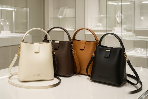 Sacs dans une boutique horlogĂšre suisse