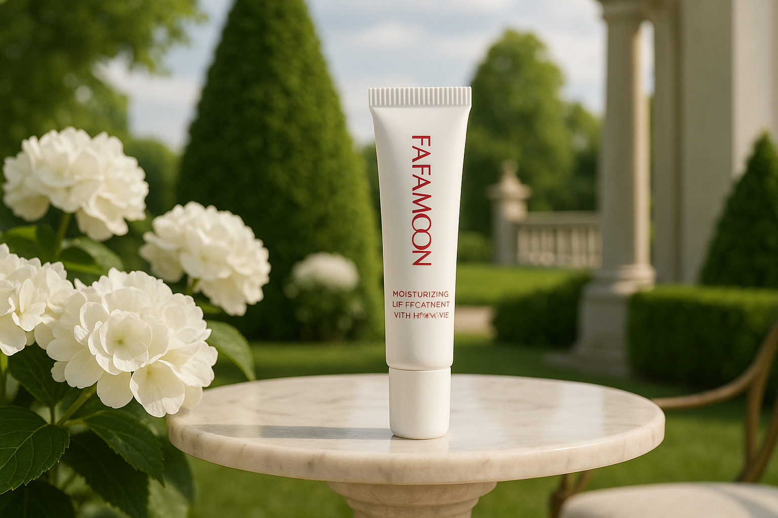 Tube Blanc - Jardin exclusif