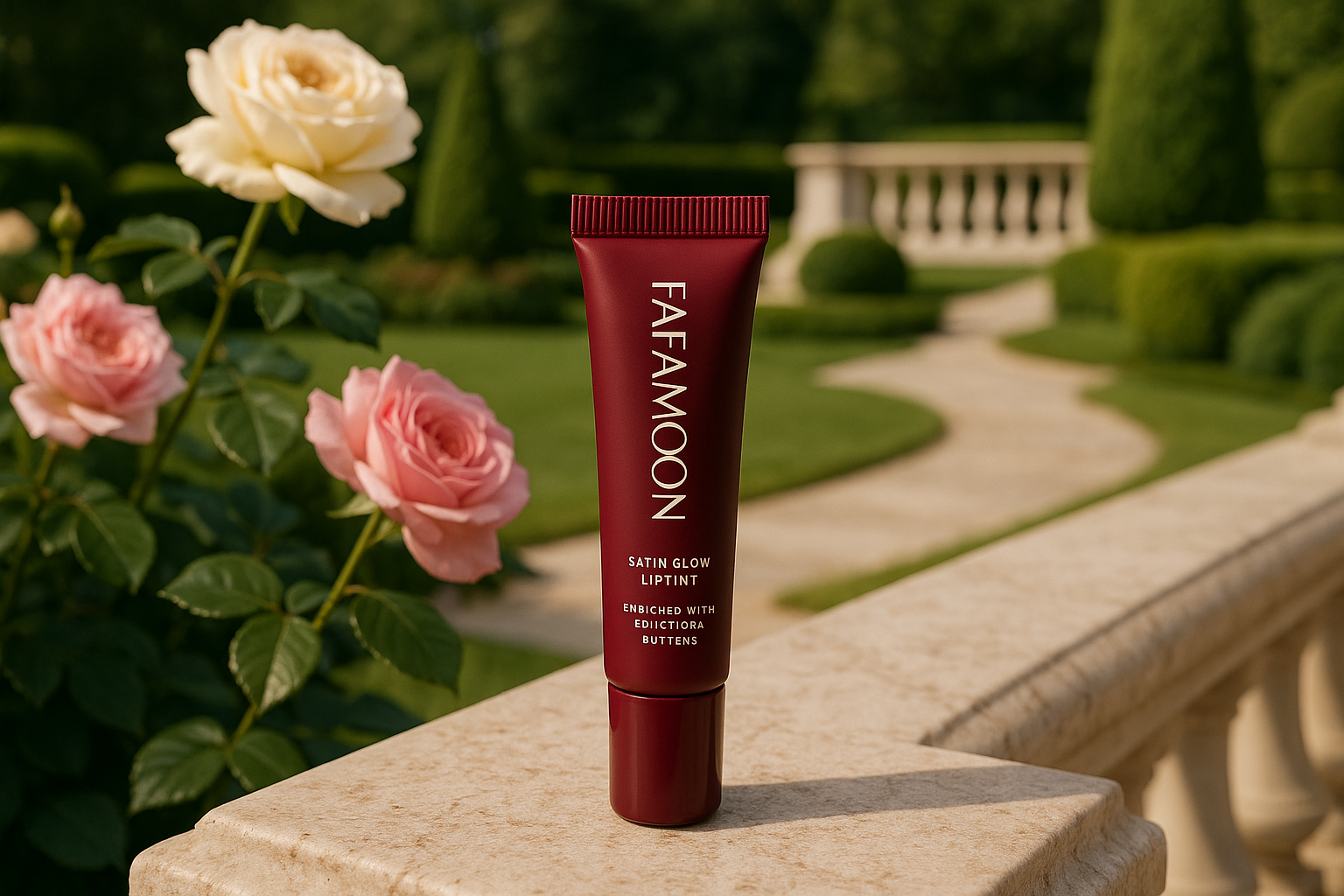Tube Bordeaux - Jardin avec roses