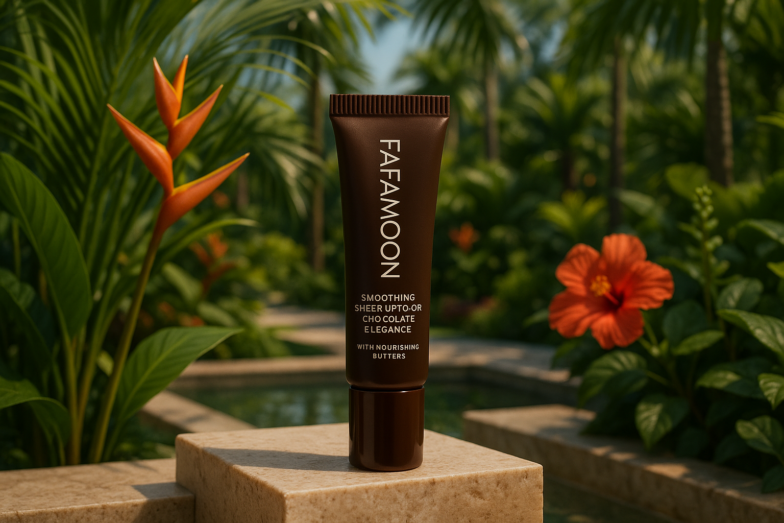 Tube Marron - Jardin tropical luxueux